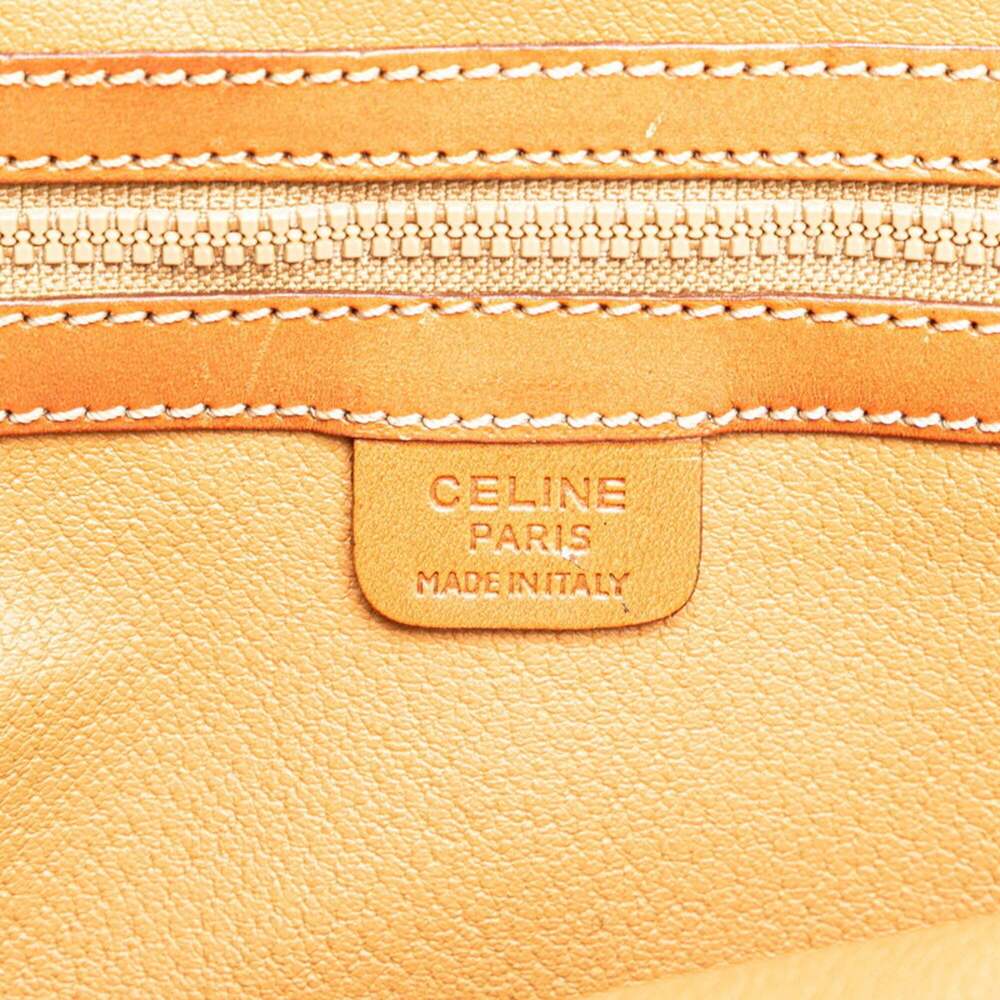 Celine Macadam Handbag Shoulder Bag 2-Way Brown Leather Women's CELINE - Picture 11 of 13